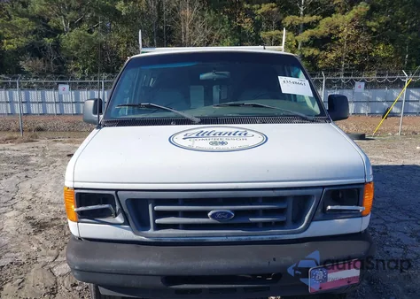 2007 Ford E-150 Commercial/Recreational из США, поврежденный, VIN 1FTNE14W67DB31416